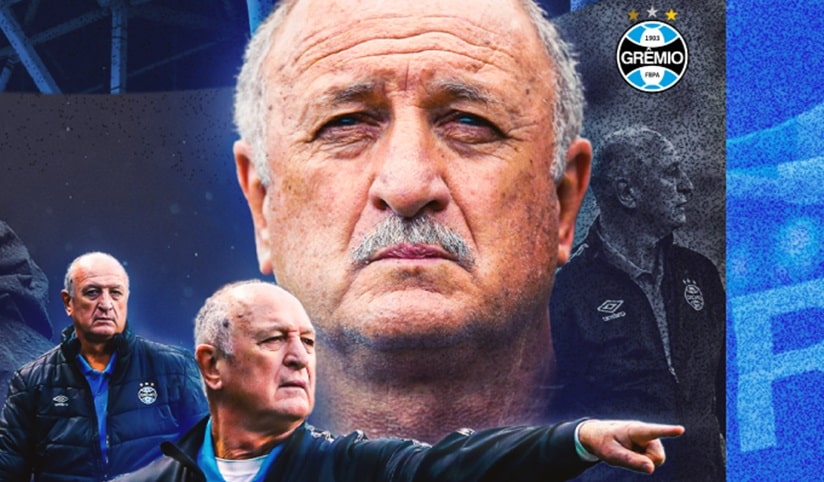 Grêmio anuncia contratação de Felipão como novo coordenador técnico