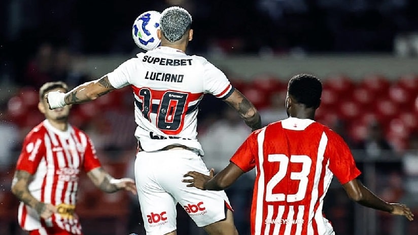 Futebol: São Paulo empata com o Fortaleza no Brasileirão