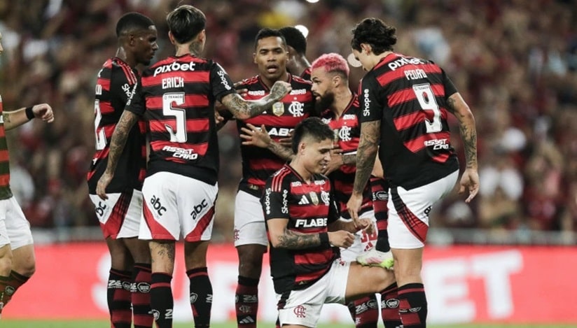 Futebol: Flamengo goleia o Fortaleza e vira líder antes do Mundial de Clubes