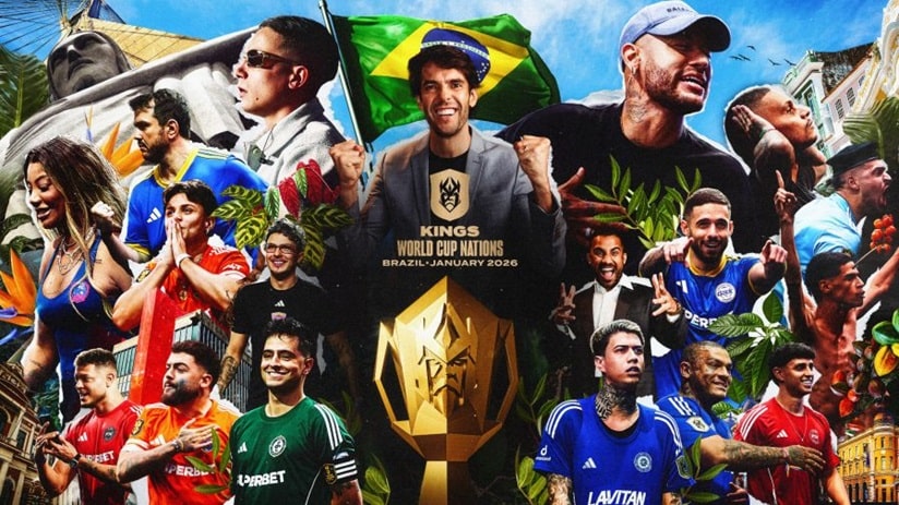 Kings League anuncia Copa do Mundo no Brasil em 2026
