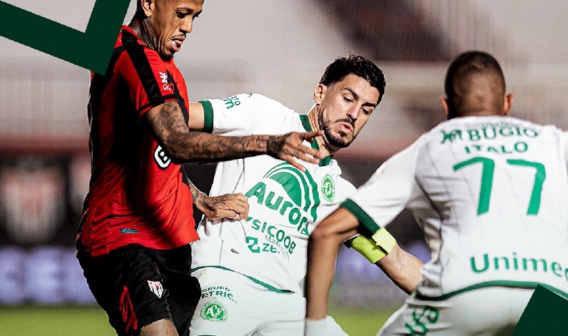 Futebol: Chapecoense e Atlético Goianiense empatam sem gols