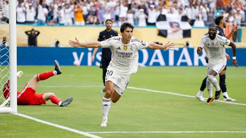 Futebol: Real Madrid sobra no segundo tempo e vence a Juventus em Miami
