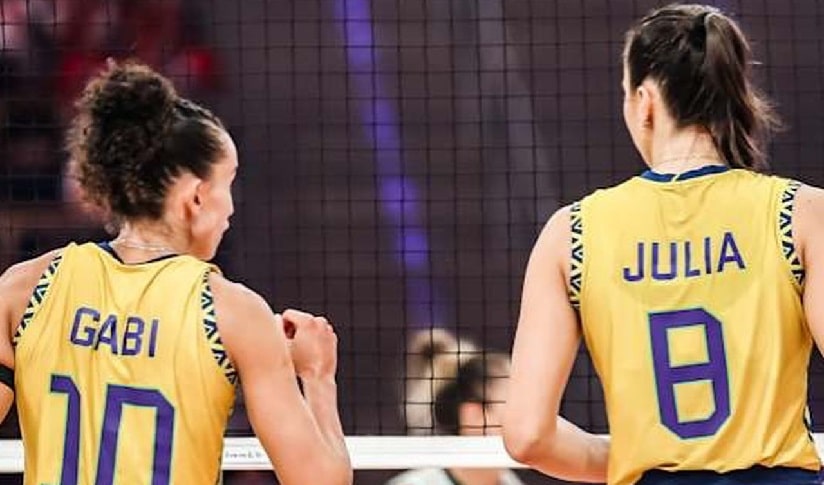Vôlei: Brasil perde para a Itália e é vice na Liga das Nações