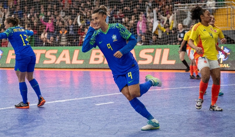 Futsal: É campeão! Brasil supera Colômbia e conquista tricampeonato