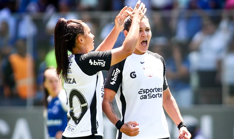 Futebol: Cruzeiro e Corinthians empatam em jogaço pela ida da final do Brasileirão Feminino
